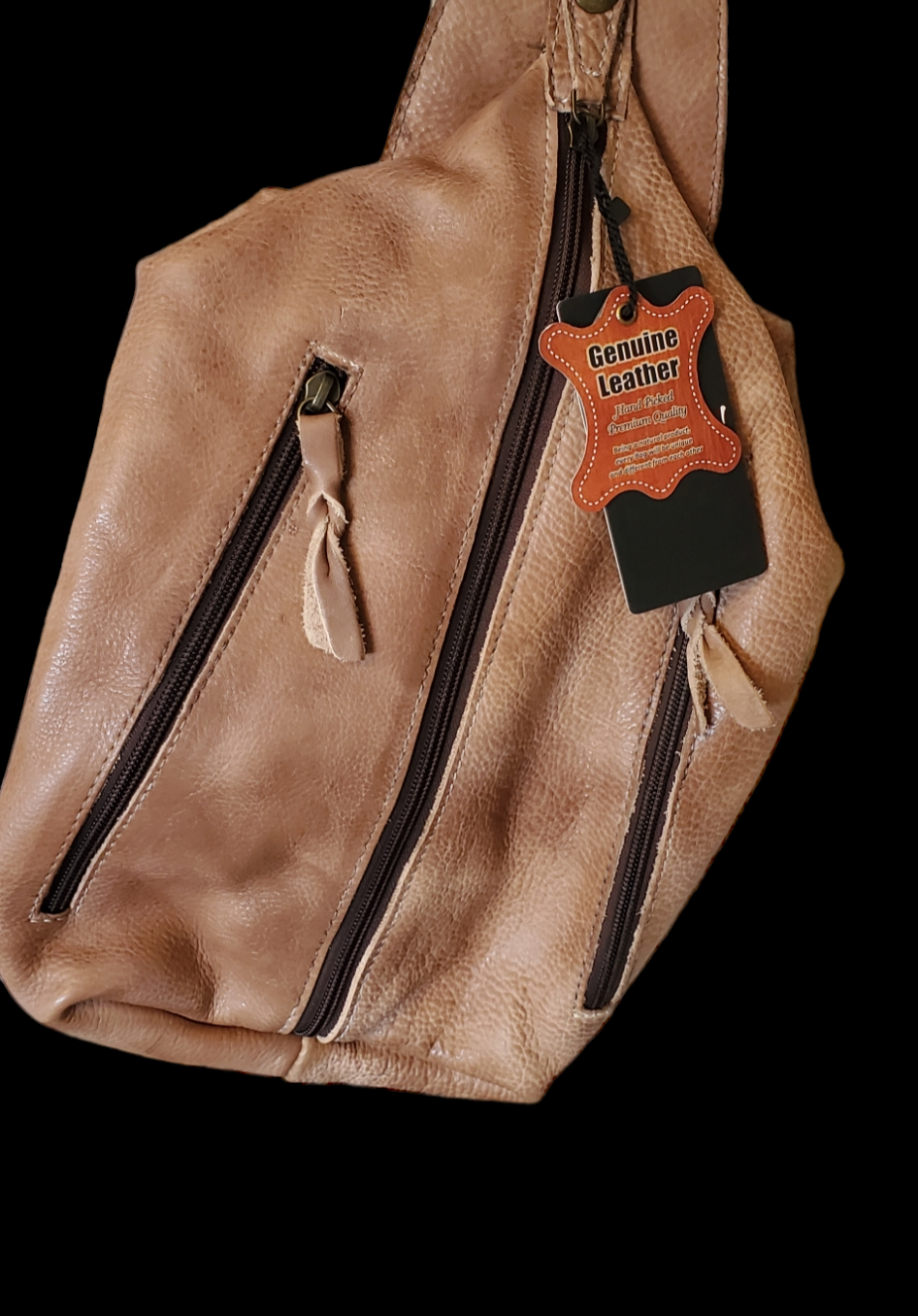 American Darling- Never Mind Leather Sling Bag