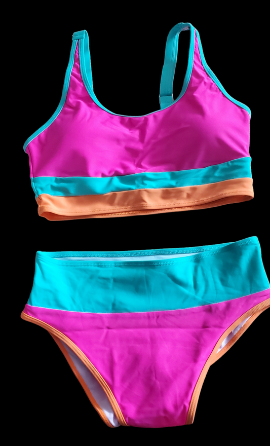 Colorblock Swimsuit