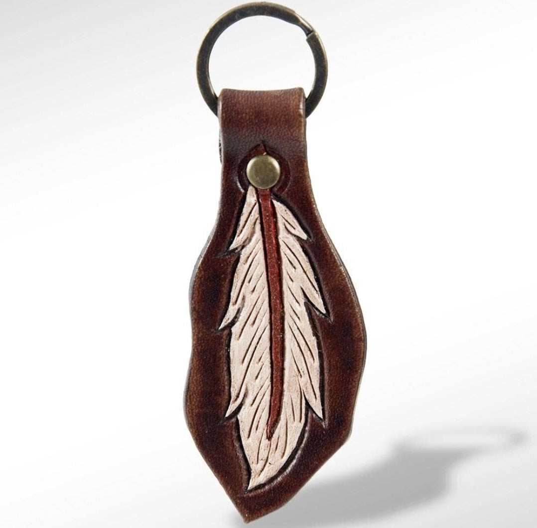 Leather Keychain