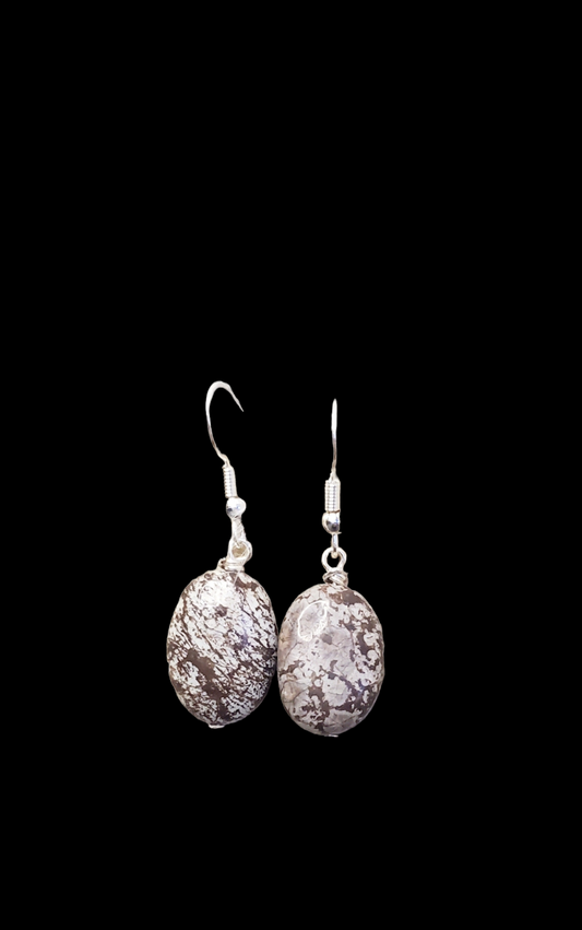 Brown Jasper Earrings