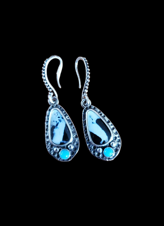 Oval Drop Earrings